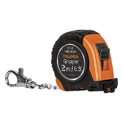 TRUPER - Llavero wincha gripper 2 metros