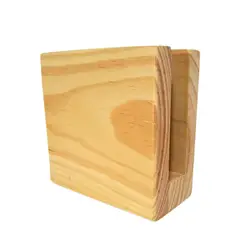 GENERICO - Servilletero WoodenWrap en madera Elegancia para tu mesa