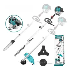 TOTAL TOOLS - Multiherramienta para podar a gasolina Total