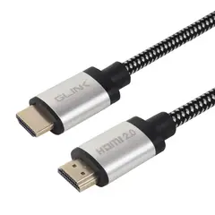 GLINT - Cable HDMI 2.0 4K Enmallado Glink de 1.8 M