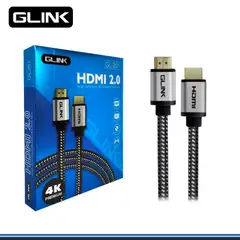 GLINT - Cable HDMI 2.0 4K Enmallado Glink de 5M