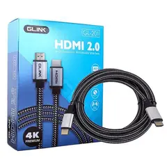 GLINT - Cable HDMI 2.0 4K Enmallado Glink de 20M