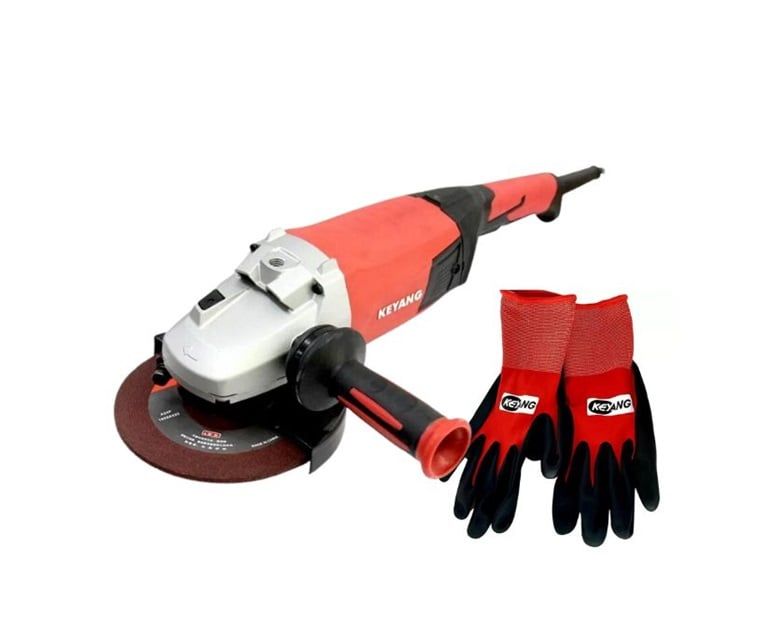 AMOLADORA ANGULAR 7" 220V/2200W/8500rpm- DG180-22 - KEYHE100004