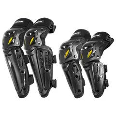 GENERICO - RODILLERAS CON CODERAS PARA MOTO SULAITE CERTIFICADAS