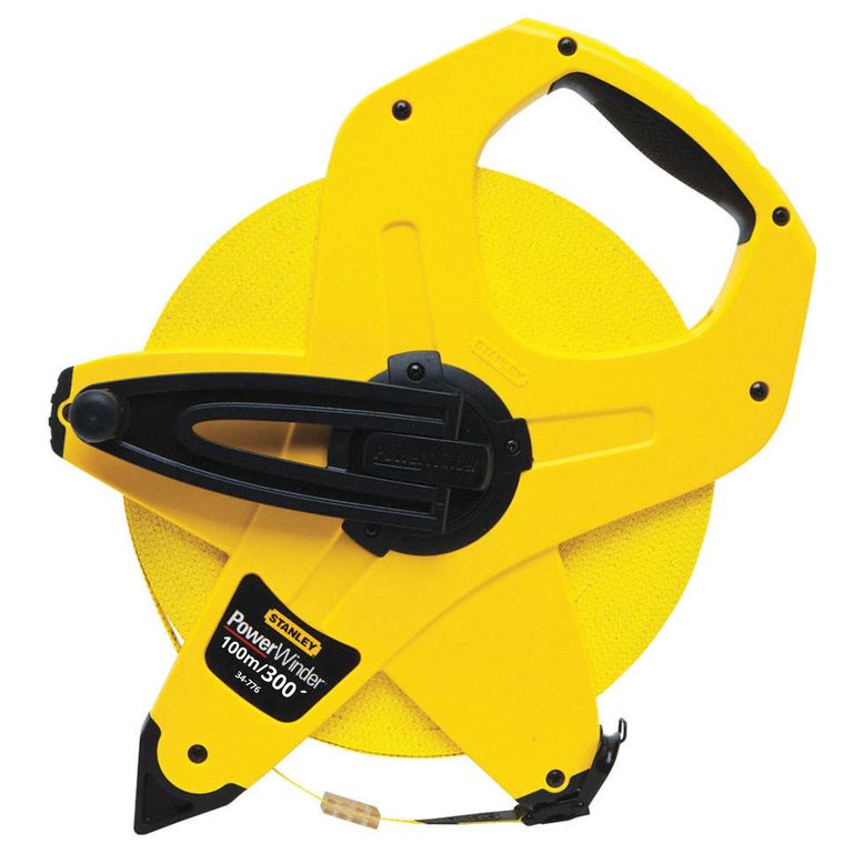 Wincha Cinta métrica 100m fibra de vidrio POWERLOCK