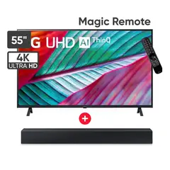LG - TELEVISOR 55 SMART TV THINQ AI 4K UHD 55UR8750