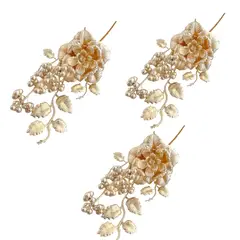 FLORIPA - Pack De 3 Pick De Rama Con Flor AN405-DO Floripastore