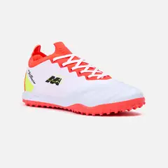 NEW ATHLETIC - Zapatillas Football Arrow92 Blanco Con Naranja Juvenil