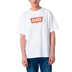 LEVIS - Polo Hombre Vintage Bw Graphic Tee Blanco