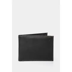 VELEZ - Vélez Billetera Humanista Cuero Hombre Contraste Negro