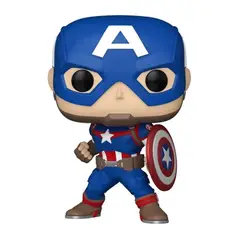 FUNKO - Pop Captain America Capitan America Marvel New Classics