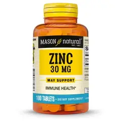 MASON NATURAL - Zinc 30 MG x 100 tabletas