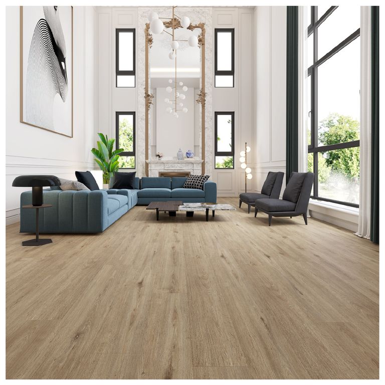 Piso SPC Roble Beige 5mm 0.3 IXPE 1.0 mm Caja 2.214 m2