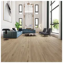 BALEXPO - Piso SPC Roble Beige 5mm 0.3 IXPE 1.0 mm Caja 2.214 m2
