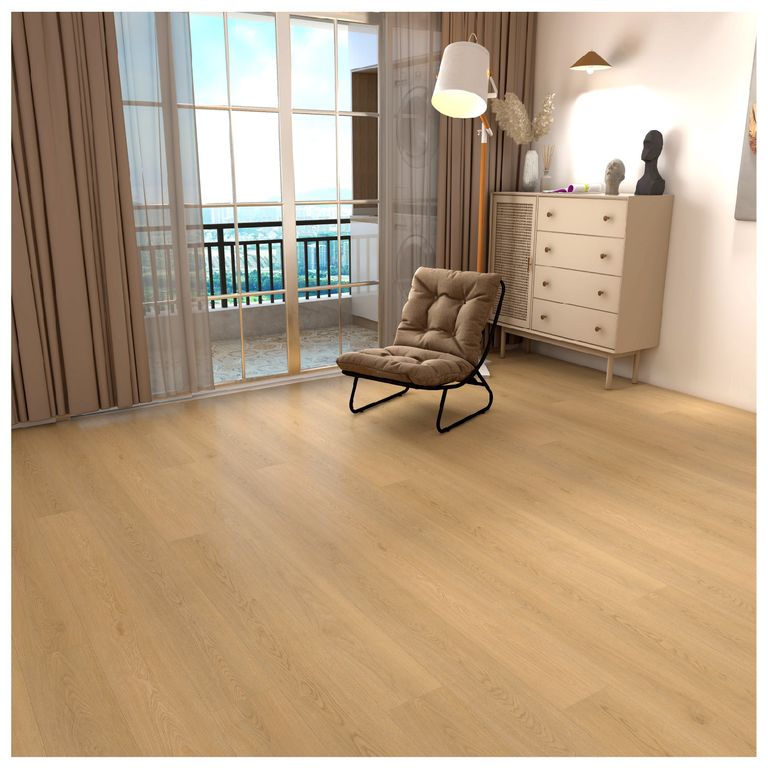 Piso SPC Roble Clasico 5mm 0.3 IXPE 1.0 mm Caja 2.6352 m2