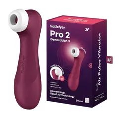 SATISFYER - Pro 2 Generación 3 Con App. Succionador Vibrador