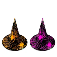 GENERICO - HALLOWEEN - Sombrero de bruja de poliéster