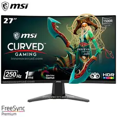 MSI - Monitor MAG 27C6X 27" 1920 x 1080 (FHD), 250HZ, 1MS, HDR