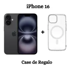 APPLE - IPhone 16 Chip 128Gb - Black + Case de Regalo