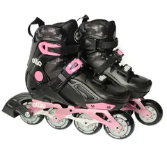 OLLIE - Patines Lineales Niños Regulable 36-39 Rosa