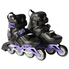OLLIE - Patines Lineales Niños Regulable 36-39 Morado