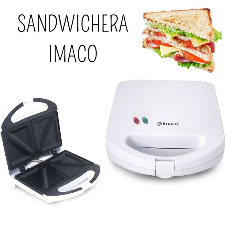 Sandwichera Antiadherente 2 Sandwichs