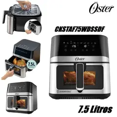 OSTER - Freidora De Aire Digital Diamond Force 7-5 Litros CKSTAF75WDSSDF