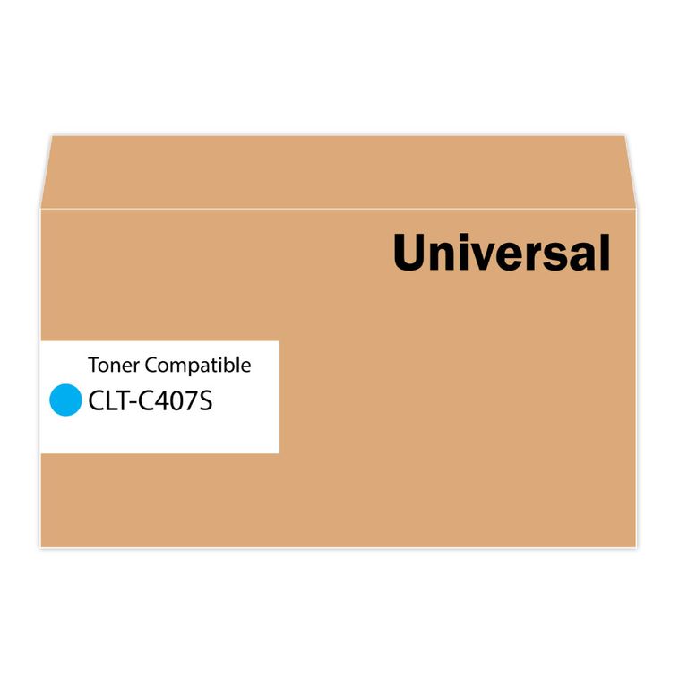 Toner CLT-C407S Cian Compatible