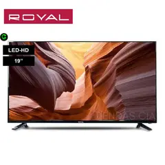 ROYAL - Televisor HD LED 19" RY-LE1937D Con Sintonizador