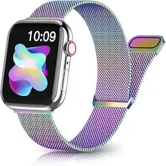 GENERICO - Correa Milanese para Apple Watch 45mm - Multicolor