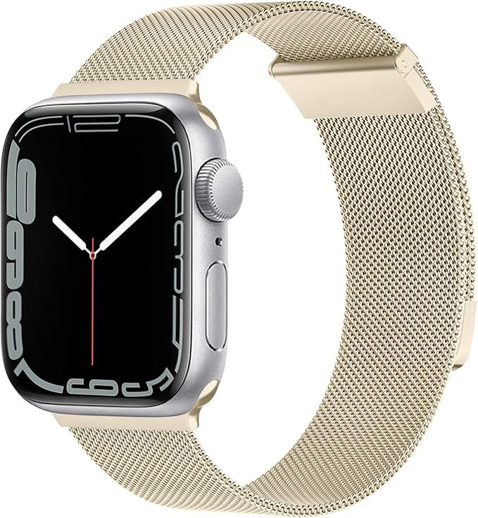Correa Milanese para Apple Watch 49mm - Champán