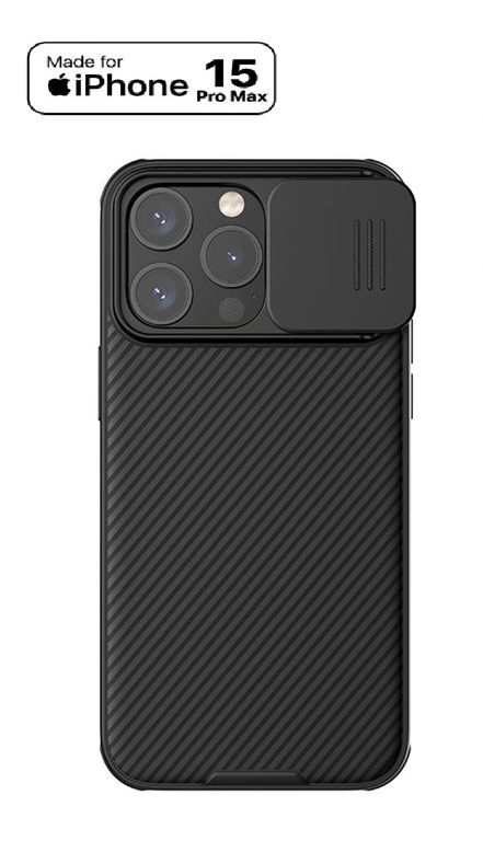 Case Protector Camshield Pro iPhone 15 Pro Max - Negro