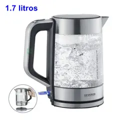 SEVERIN - Hervidor de Agua de Cristal 1.7Litros WK 3420