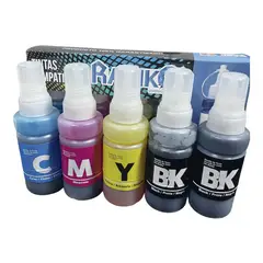 RAMKO - TINTA EPSON 664 COMBO X4 + 1 NEGRA DE REGALO (COMPATIBLE)