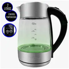 FINEZZA - Hervidor Eléctrico 2 Lt Digital CK-648HVD