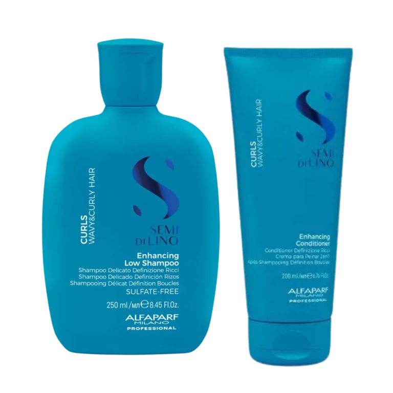 ALFAPARF SEMI DI LINO Curl Dúo Shampoo 250 ml + Conditioner 200 ml