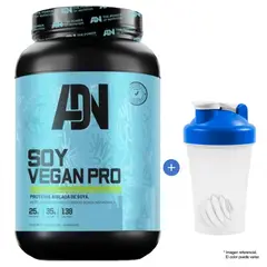 ADN - Proteína Soy Vegan Protein 1.5 kg Vainilla Shaker
