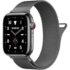 GENERICO - Correa Milanese para Apple Watch 45mm - Gris