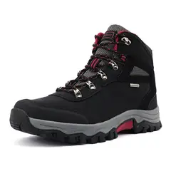 BLWOENS - Zapatos de trekking de invierno para hombres Zapatillas - Negro