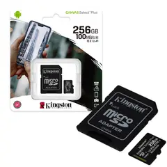 KINGSTON - Memoria Micro SD 256GB Clase 10