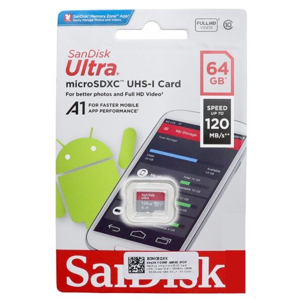 Tarjeta de Memoria Ultra Microsd 64GB