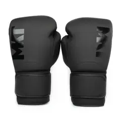MAKOTO - Guantes de Boxeo M2 Mate Negro-Poliuretano-12oz