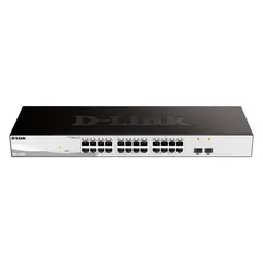 D LINK - D-LINK DGS-1210-26 Switch 24 Puertos Gb y 2 Puertos SFP Capa 2