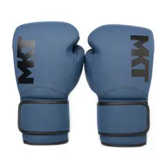MAKOTO - Guantes de Boxeo M2 Mate Azul-Poliuretano-12oz