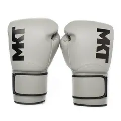MAKOTO - Guantes de Boxeo M2 Mate Gris-Microfibra-12oz