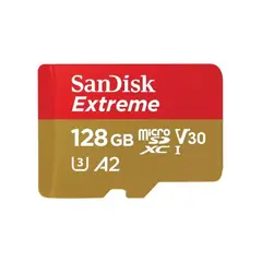 SANDISK - Tarjeta de Memoria Micro SD Extreme 128GB