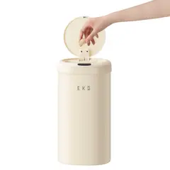EKO - Basurero sensor acero Vintage 27L vainilla