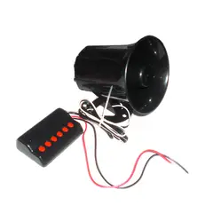 AUTOTECH - Sirena 6 Tonos 12VDC 30W SUT-3081 Negra