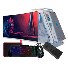 AMD - Computadora PC GAMER RYZEN 7 8700G RAM 32GB SSD 1TB MONITOR 24" FULL HD