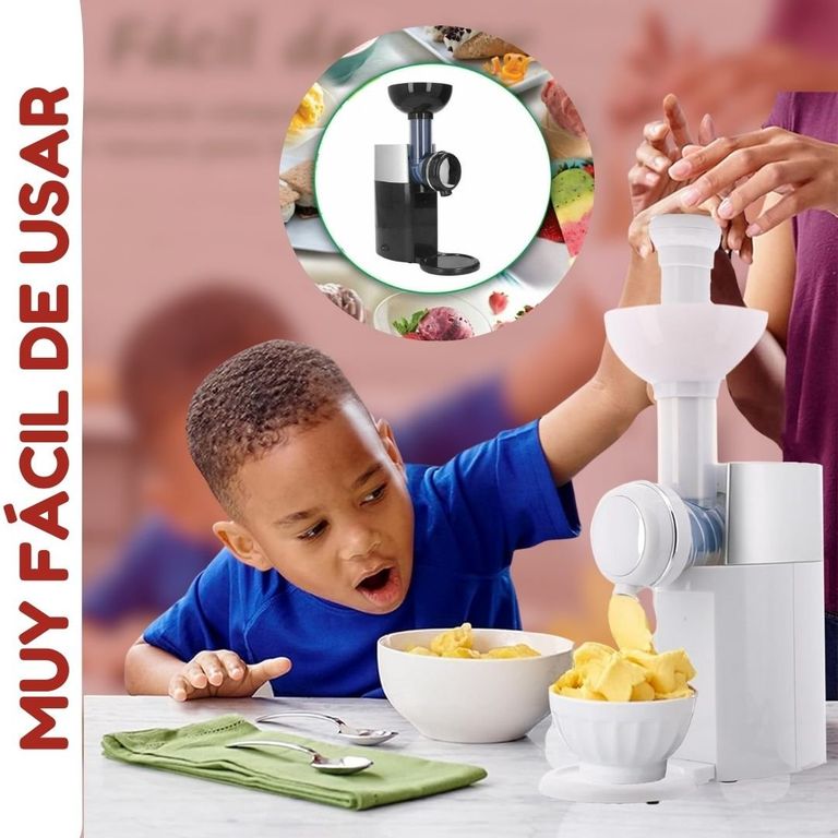 Maquina para Hacer Helado 100% de Pura Fruta